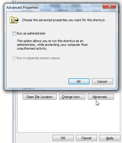 windows 7 how to install a program with admin
